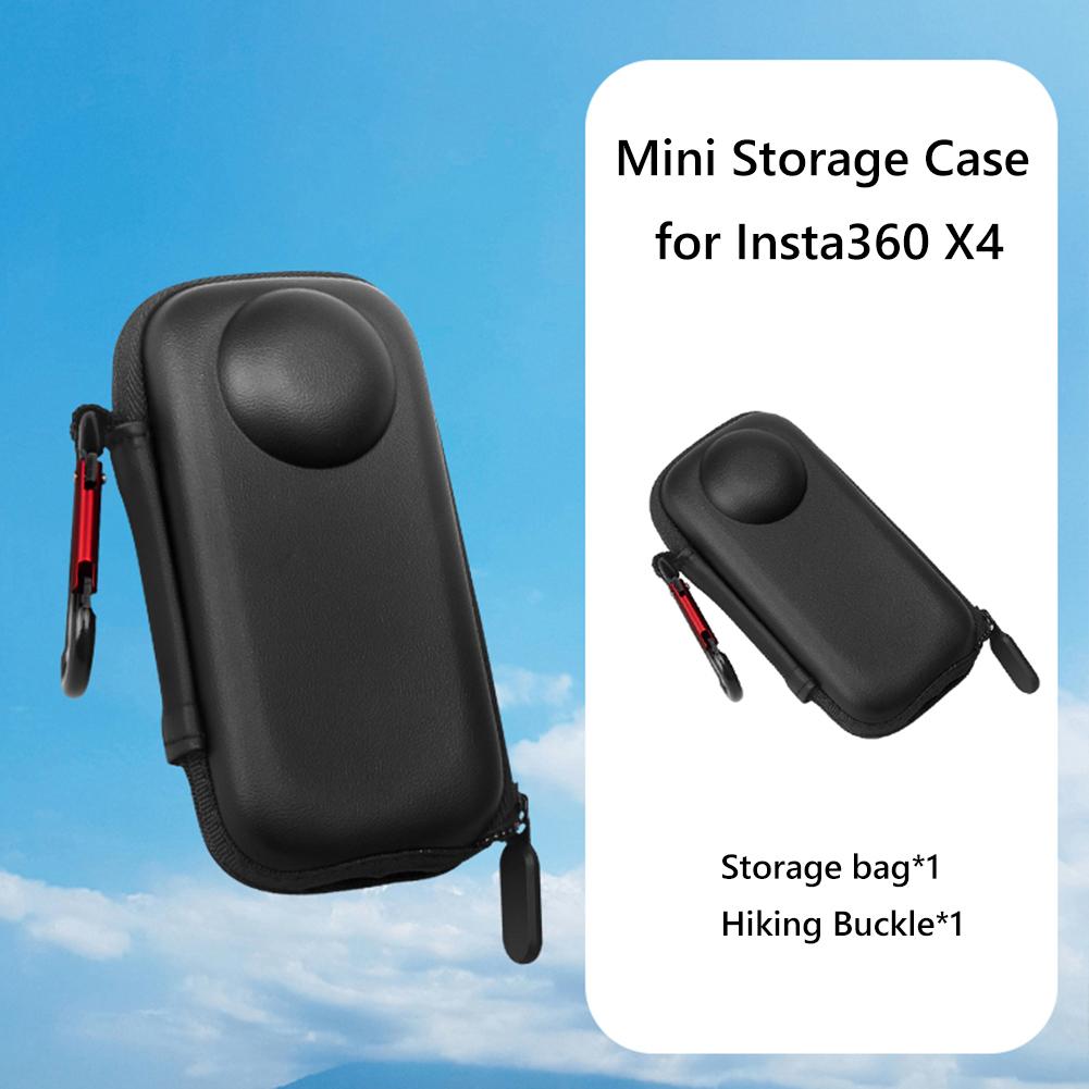 Mini úložný vak pro Insta360 X4 Přenosné úložné pouzdro pro Insta360 X4 Ochranný vak z EVA s tvrdým pláštěm Příslušenství pro akční kamery