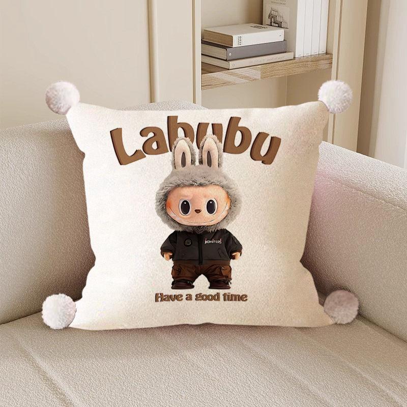 Peripheral Series Throw Pillow Cartoon Doll Throw Pillow, Pillow Cushion Gift, Backrest Cushion Pillow