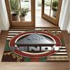 Fendt Design Crystal Velvet Rug Soft Decorative Mat for Bedroom Entrance