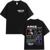 Rapper Arce Perro Viejo Tour 2025 Graphics High Quality T Shirts Mens Women Hipster T Shirt Casual Oversized Tshirts Streetwear