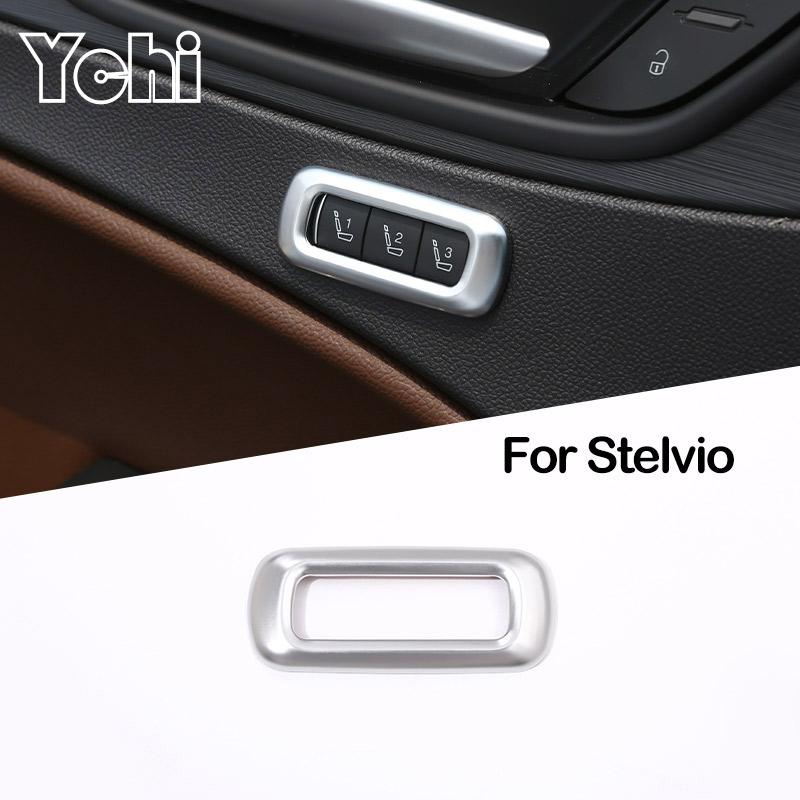 

For Alfa Romeo Giulia/Stelvio 2017-2020 Car Gear Panel Central Control Instrument Decorative Panel Sticker Decoration Accessory