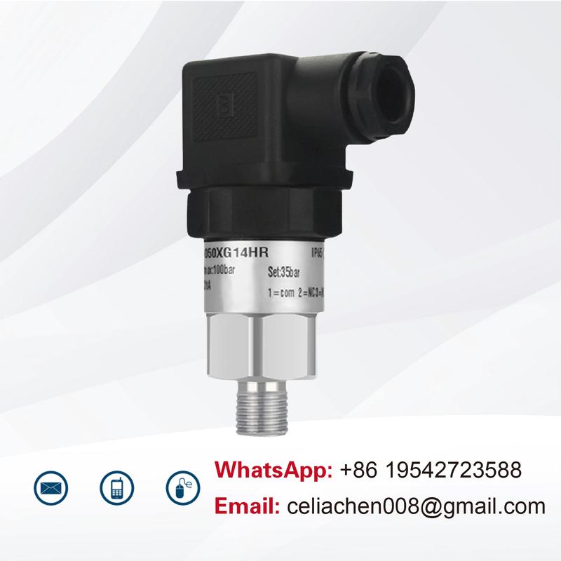 Adjustable Mechanical Pressure Switch Hydraulic Oil Water Pump Air Compressor Stainless Steel Diaphragm Type