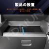 FDAIUN Passenger Seat Tray Panel Silicone Mat for Daihatsu Tanto 4th Generation Rubber Mat with and Vibration Silica Custom Interior Easy Black
