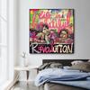 Abstract Graffiti Pop Art Astronauts David Sculpture Posters Canvas Painting Famous Wall Picture Room Home Decor Unframed
