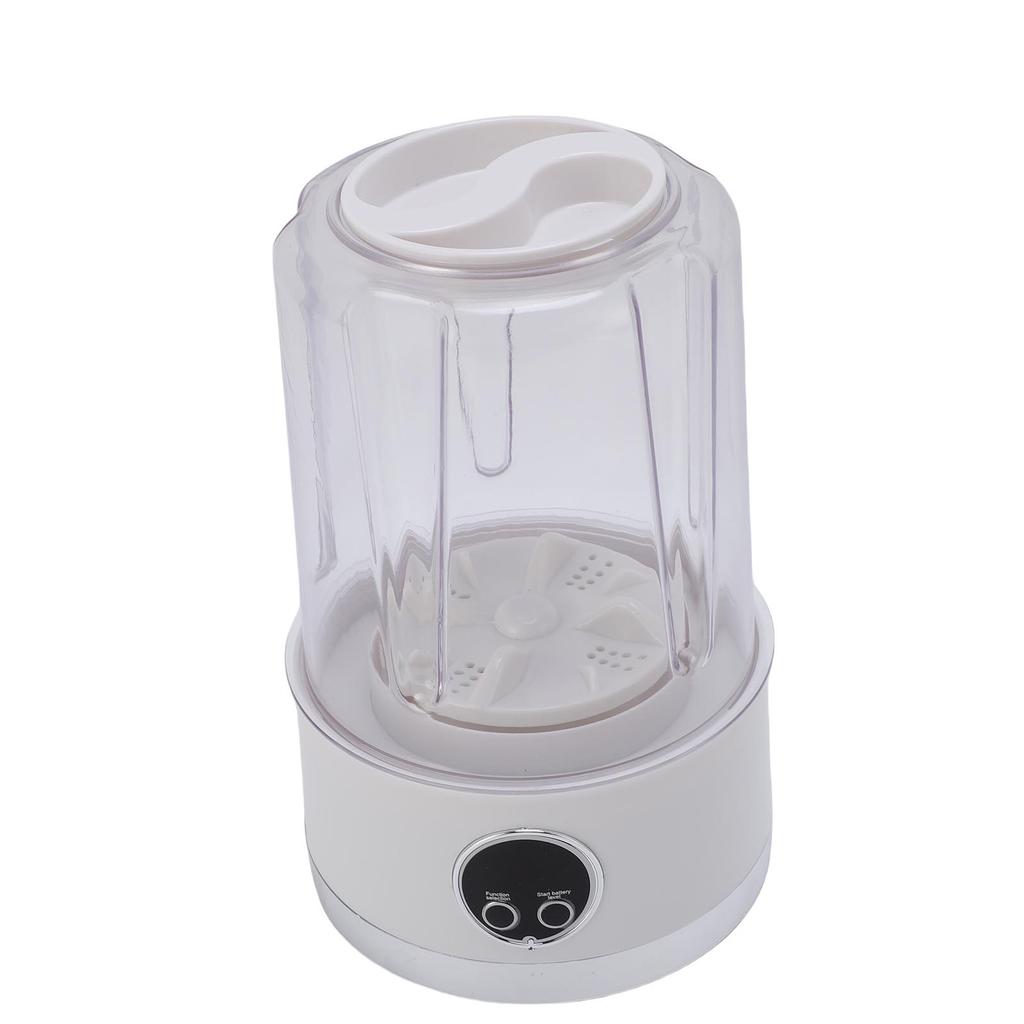 Underwear Washing Machine Cordless Rechargeable Automatic Portable Underwear Washer for Towels Socks White