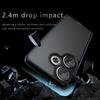 For Poco F6 Case Cover Xiaomi Poco F6 Capa New Shockproof Phone Back Bumper Matte Frosted Black Transparent Fundas Poco F6 F 6