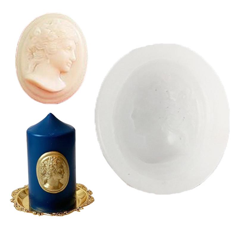 

PDTO 3D силиконовая форма для портрета, свеча для ароматерапии, инструмент для изготовления торта «сделай сам»