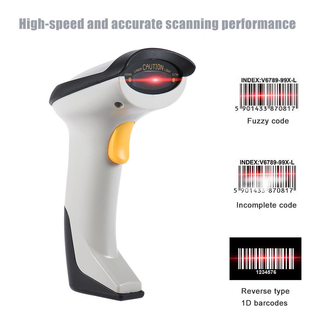 machine for reading barcodes