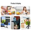2026 Aluminum Alloy Multifuntional Folding Phone Clip for Desktop Photography & Video Shooting