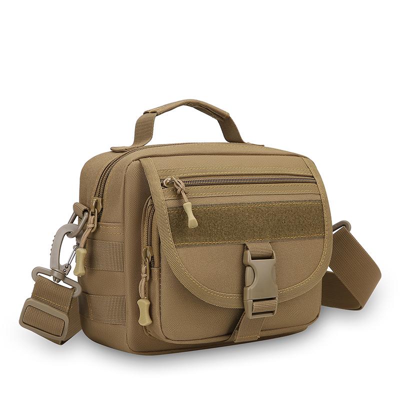 Men's Tactical Camouflage Crossbody Bag -Vintage   Nylon Chest Pack (Vintage Army Sling Bag for Hunting/Outdoors)