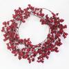 Artificial Red Berry Vine Decor Christmas Tree Home Wedding Photography Props PVC Fake Ivy Garland 100-200cm
