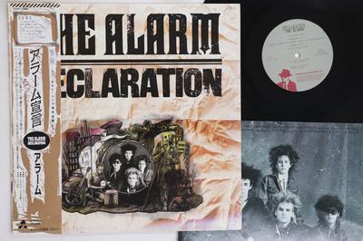 LP Record ALARM  Declaration 28AP2845 IRS 1984 Japan Obi Rock Used