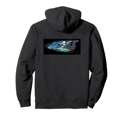 2 FAST 2 FURIOUS Vollfarb-Logo Version 2 Hoodie
