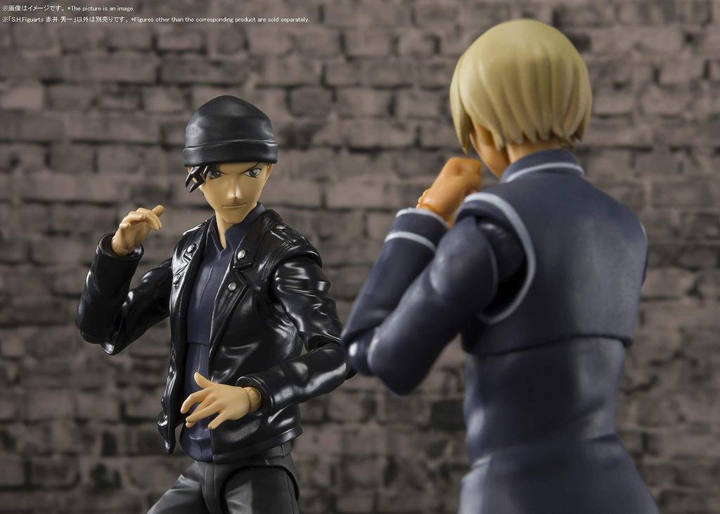 TAMASHII NATIONS Detective Conan Shuichi Akai Approximately 160m Painted Movable Figure S.H.Figuarts PVC&ABS