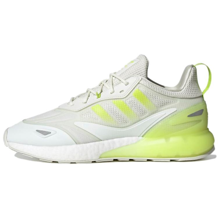 adidas ZX 2K Boost 2.0  White Semi Solar Slime  Men s GZ7734 EU 40⅔