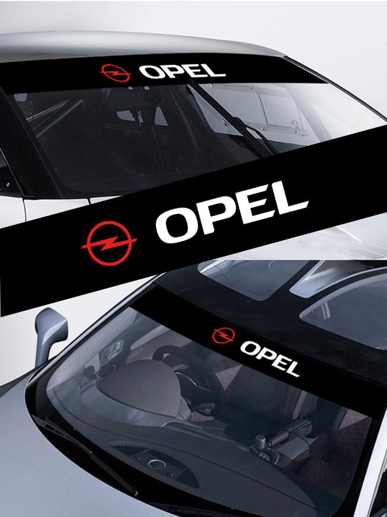 AAHA1 Car Windshield Sun Visor Strip Stickers To Prevent Direct Sunlight For Opel Insignia Astra Antara Meriva Zafira H G Corsa