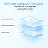5pcs Baby Swimming Diaper Disposable Waterproof Elastic Leakage Proof Baby Diaper(L (9 14KG) )