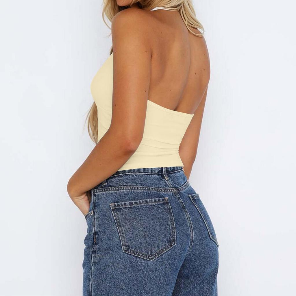 Womens Tank Top R Neck Basic Solid Color Casual Flowy Summer Sleeveless Deep Side Cut Tops For Women