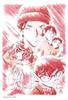 300 Piece Jigsaw Puzzle Detective Conan The Scarlet Bullet Theatrical Version Aoyama Sensei Hand Drawing Original Poster X - Ver. - (26 38cm)
