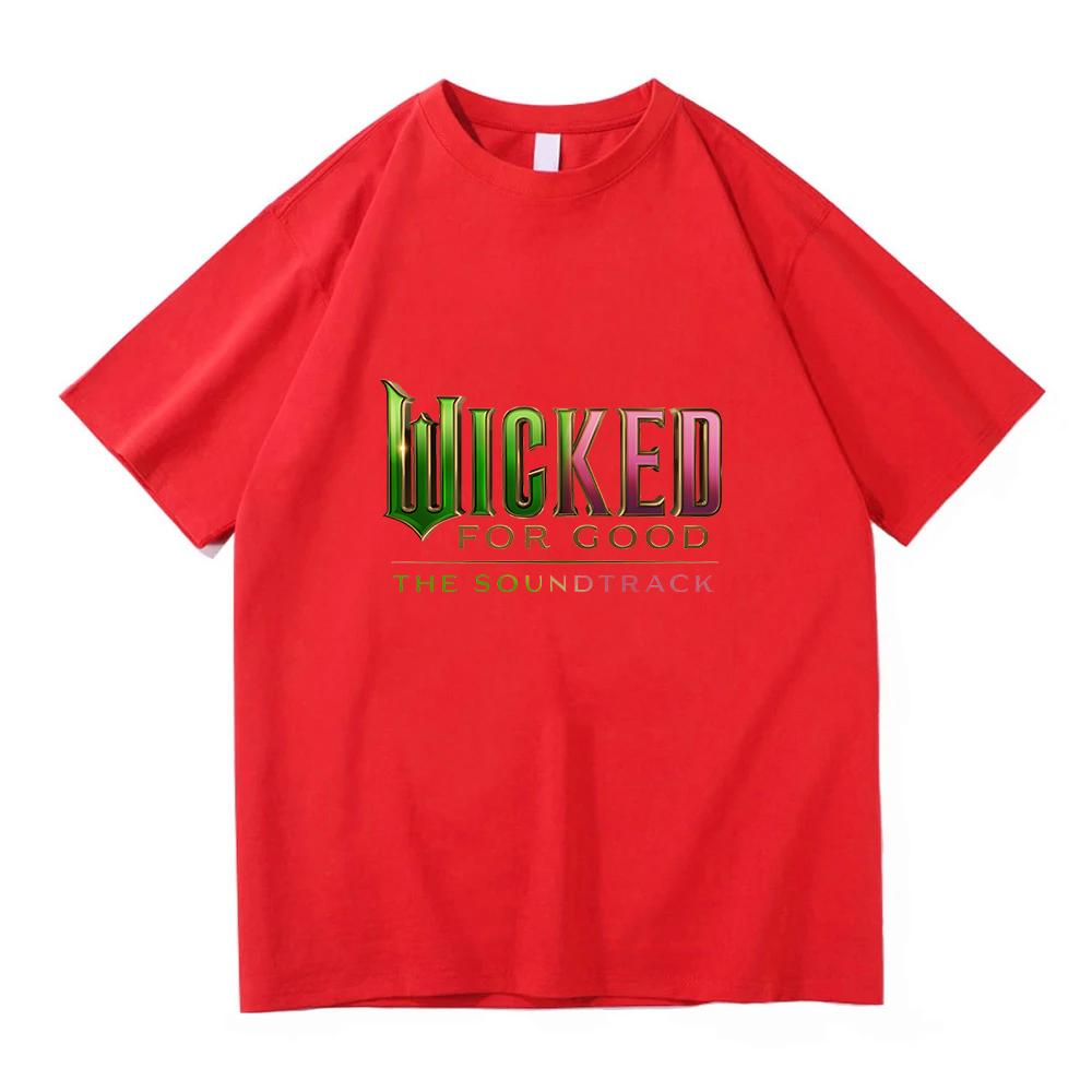 

Washed Wicked for Good T Shirt 2025 Fashion Unisex/Women Harajuku Graphic T-Shirt Unisex High Quality Aesthetic Vintage Cotton Tees S
