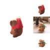 Cute Plush Capybara Keychain Pendant Toy Bag Decoration Doll