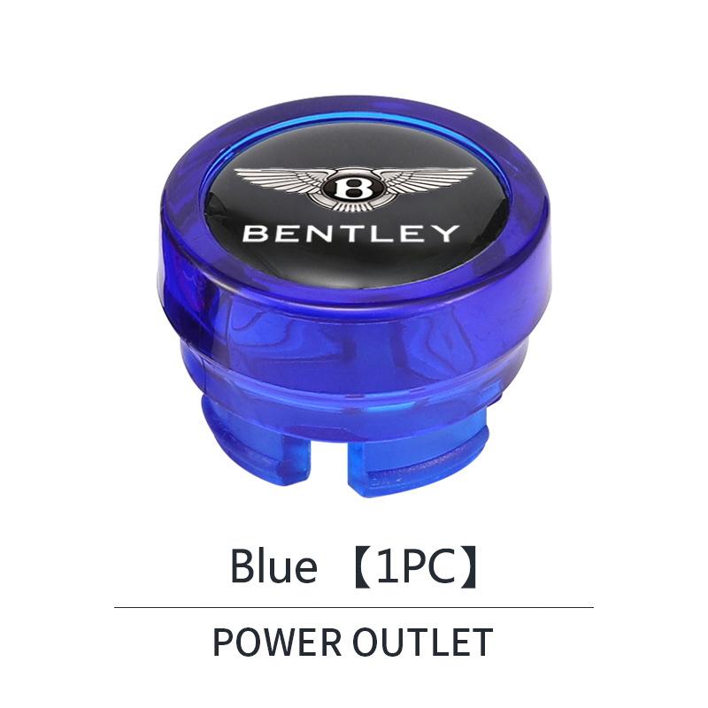 Button Socket Protective Case Car Cigarette Lighter Plug Dust Cover for New Bentley Flying Spur Continental GT Bentayga Mulsanne