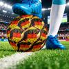Deutschland Fußball Bedruckt Größe 5 Fußball Ball Verschleißfest Standard Erwachsenen Trainingsfußball Fan Geschenk für Indoor Outdoor Spiel Sport