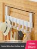 Beiyipin Over-the-Door 8-Hook Coat Rack