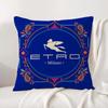 Brand Etro Cushion Cover Natural Linen Pillowcase Set AllinOne Decor Cushion Cover for Sofa Bedroom Chair