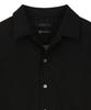 Jilseutyueoteunyuyogmaen Open Collar Setup Long Sleeve Shirt - Black(Jnsh6B385Bk)