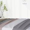 Orange Soft Cotton Salon Bed Sheets - Simple Solid Color Massage Table Cover