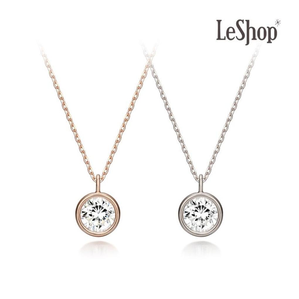 [LeShop] 14K Clarien Necklace (Gold Plated)_LJ5249BRN