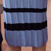 KAVON Striped Knitted Bodycon Dress