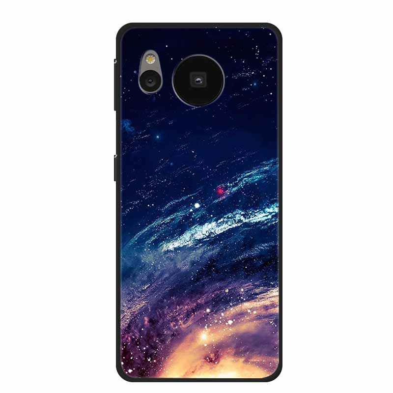 Per Custodia Sharp Aquos Sense 8 Cover Telefono Sense8 Silicone Nero Morbida Cover Posteriore Custodie Coque