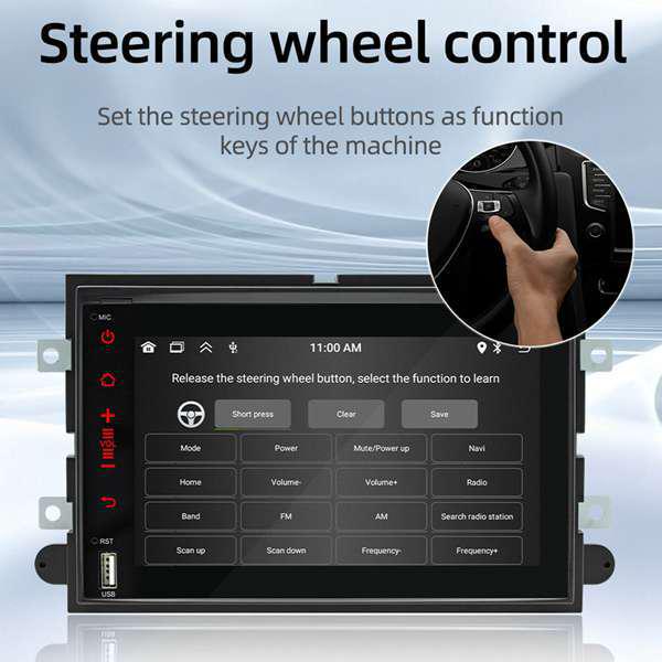 Ford F150 (2007-2014) Android GPS Navigator & Bluetooth Player