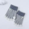 Fingerless Kids Gloves Thick Mitten Lovely Winter Warm  Winter