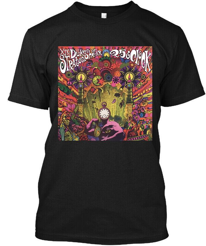 New! Popular The Dukes of Stratosphear 25 O'Clock English Music T-Shirt S-4XL