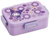 Adult Lunch Single Dishwasher Microwave Made In Sanrio Kuromi Chrysanthemum Box, 4-Point Lock, Layer, 650ml, Safe, Safe, Japan, Design, YZFL7-A