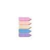 Translucent Student Key Point Marker Stickers - Fluorescent Index Labels and Sticky Notes