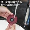 2-Piece Set of 3D Round Car Coasters for Vellfire, Cup Mats for Car Drink Holders, Compatible with 40 Series, 30 Series, and 20 Series Vehicles.