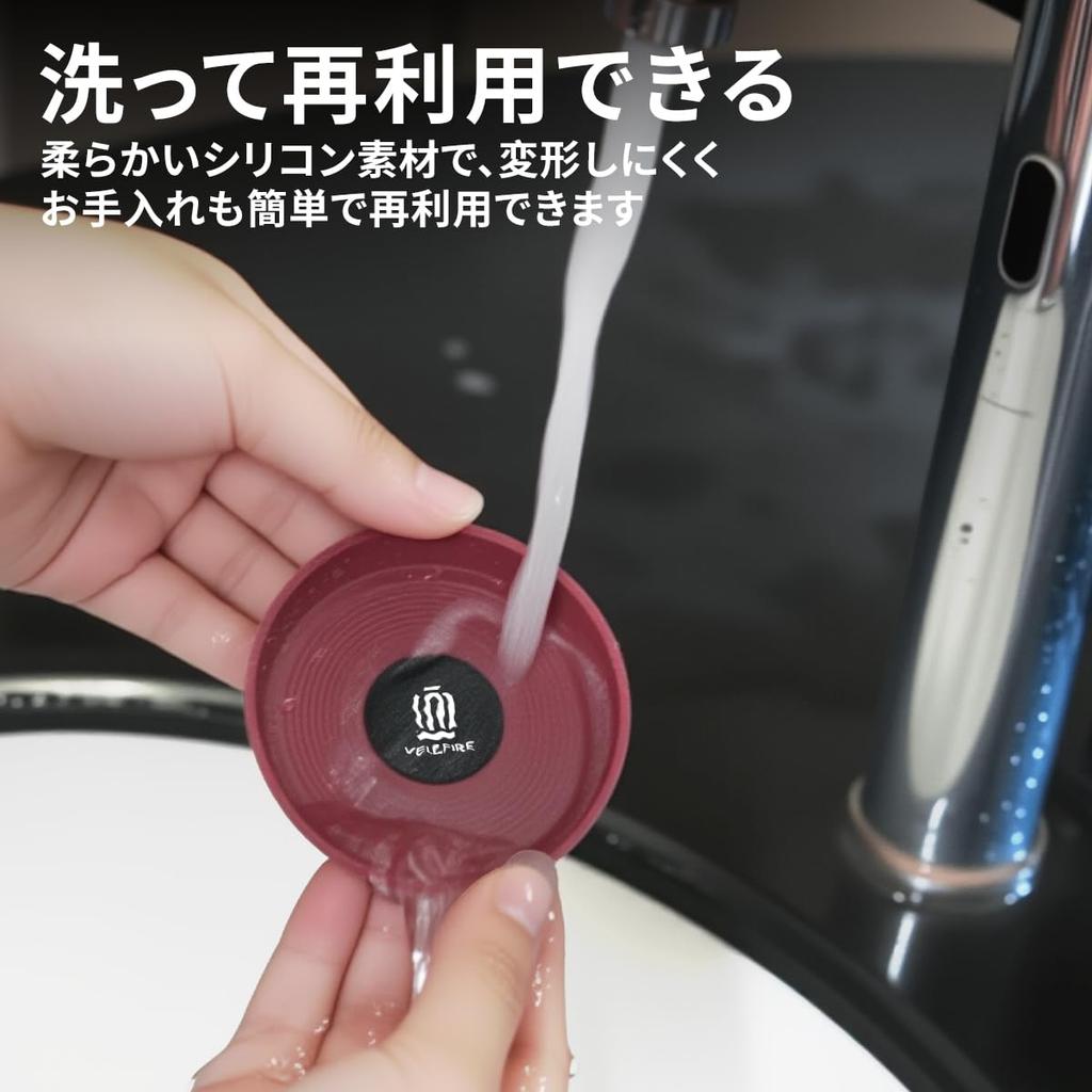 2-Piece Set of 3D Round Car Coasters for Vellfire, Cup Mats for Car Drink Holders, Compatible with 40 Series, 30 Series, and 20 Series Vehicles.