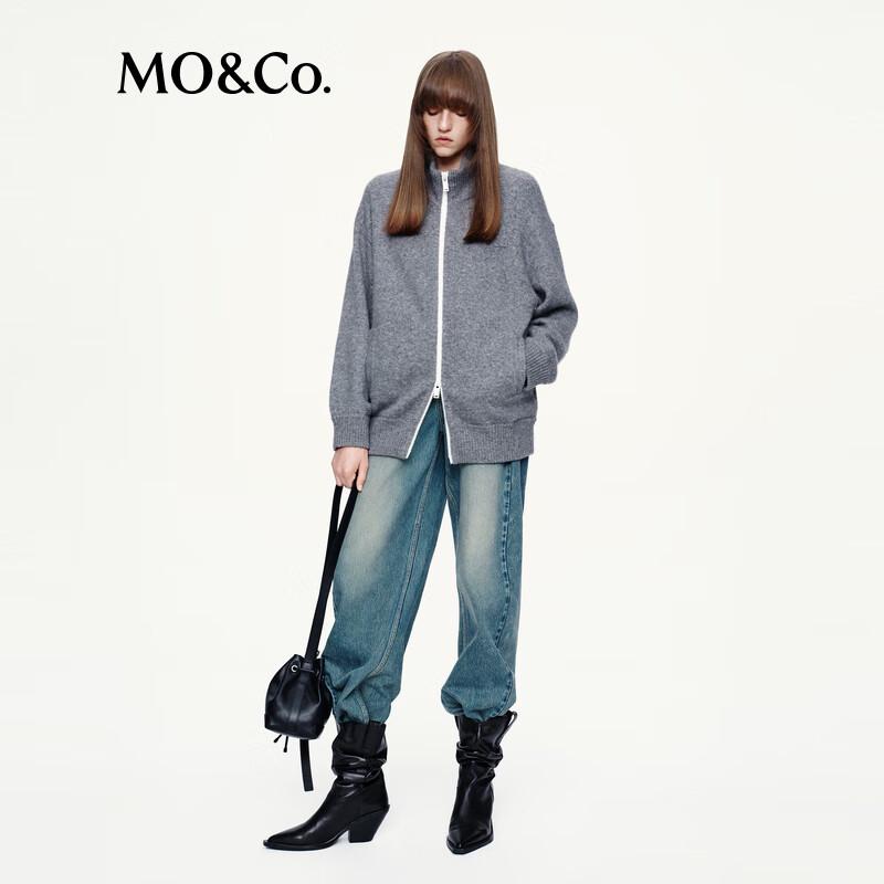 

MO&Co. Женский вязаный топ из смесовой шерсти M /165