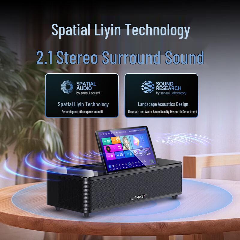 SANSUI Home KTV Karaoke Audio System CN plug (adapter included)