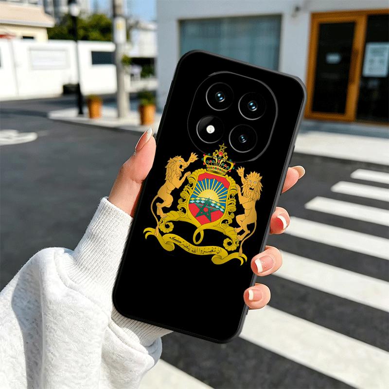 Morocco Flag Soft Phone Case for Xiaomi Redmi Note 12 13 14 15 Pro Plus 11 12S 11S 11T 10 4G Black Cover Back Shell