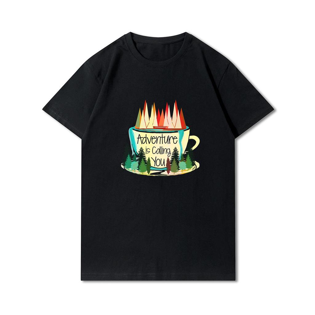 Anime 100 Muster Sommer Übergröße T-Shirts für Männer Buchstaben Bedruckt Lässige Kurzarm Oberteile 100% Baumwolle O Hals T-Shirts