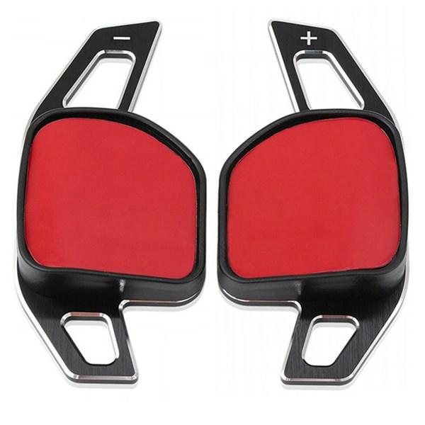 

Black Aluminum Alloy & Plastic Car Steering Wheel Shift Paddles (1 Pair) for Ao None