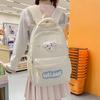 Schoolbag1011 new ins student versatile simple backpack backpack cute girl college student design waterproof schoolbag