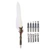Stainless Steel Feather Quill Feather Shaft Vintage Signature Pen  Thing Collection