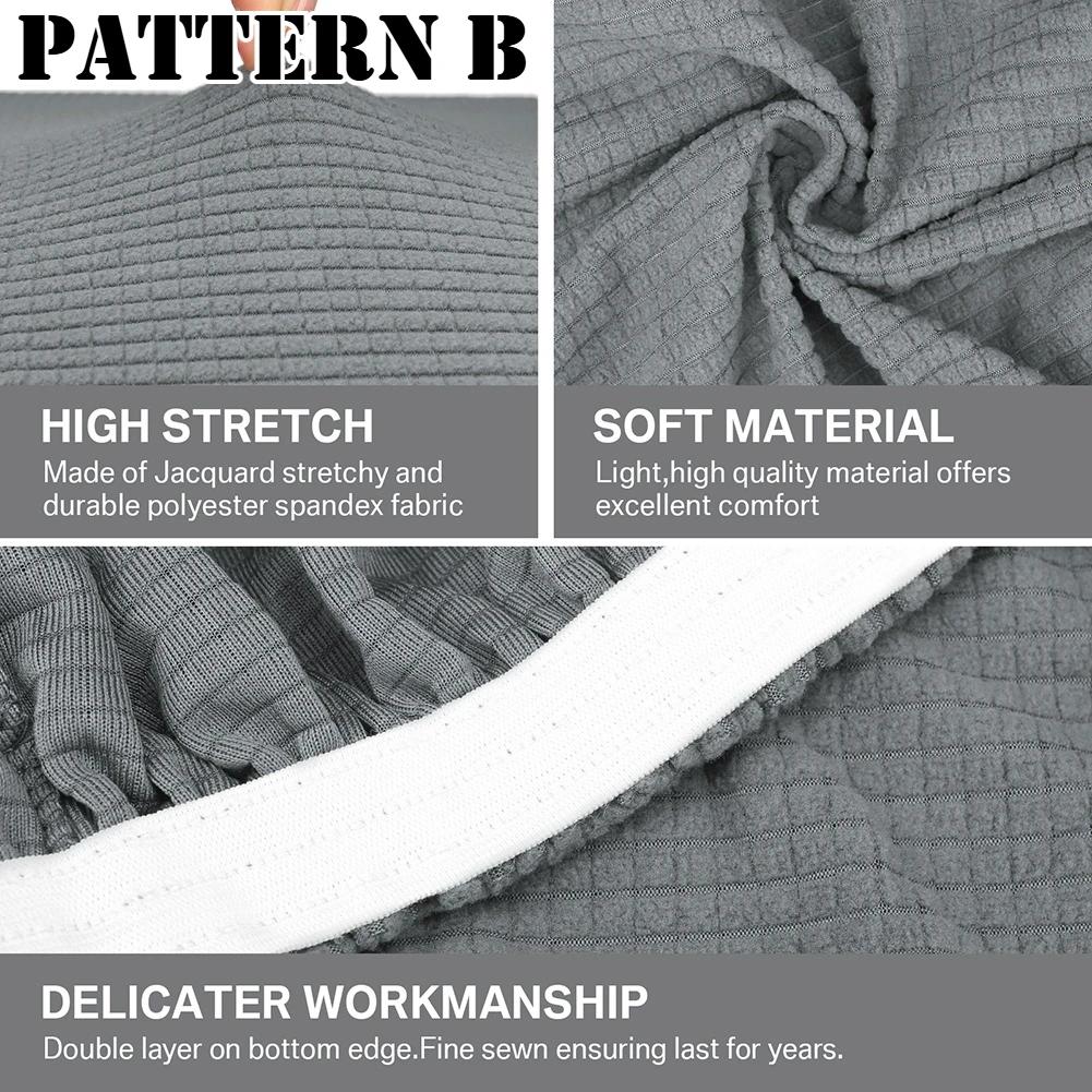Jacquard Sofa Seat Cushion Slipcover Modern Sofa Cushion Cover Furniture Cushion Cover Chair Cushion Covers Furniture Replacemen