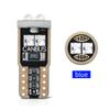 T10 3030 LED 6SMD Non-Polar High-Brightness Light for Parking, Reading, and License Plates.